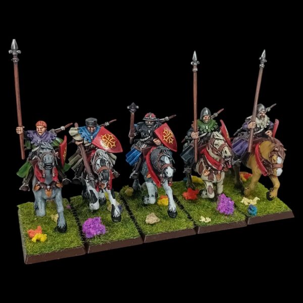 Mounted men at arms