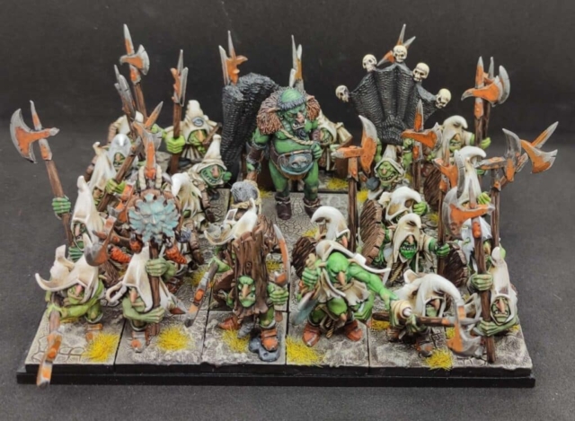 Swamp Goblin spearmen - Highlands Miniatures - Gagwel