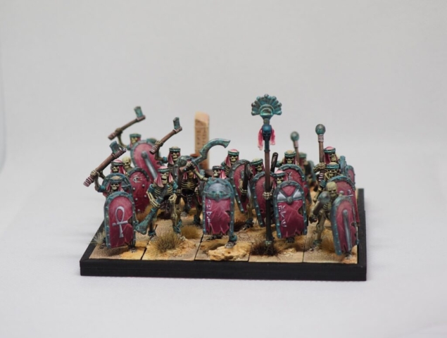 Guerriers Eternal dynastie - Rois des Tombes - Highlands Miniatures - Chogoris