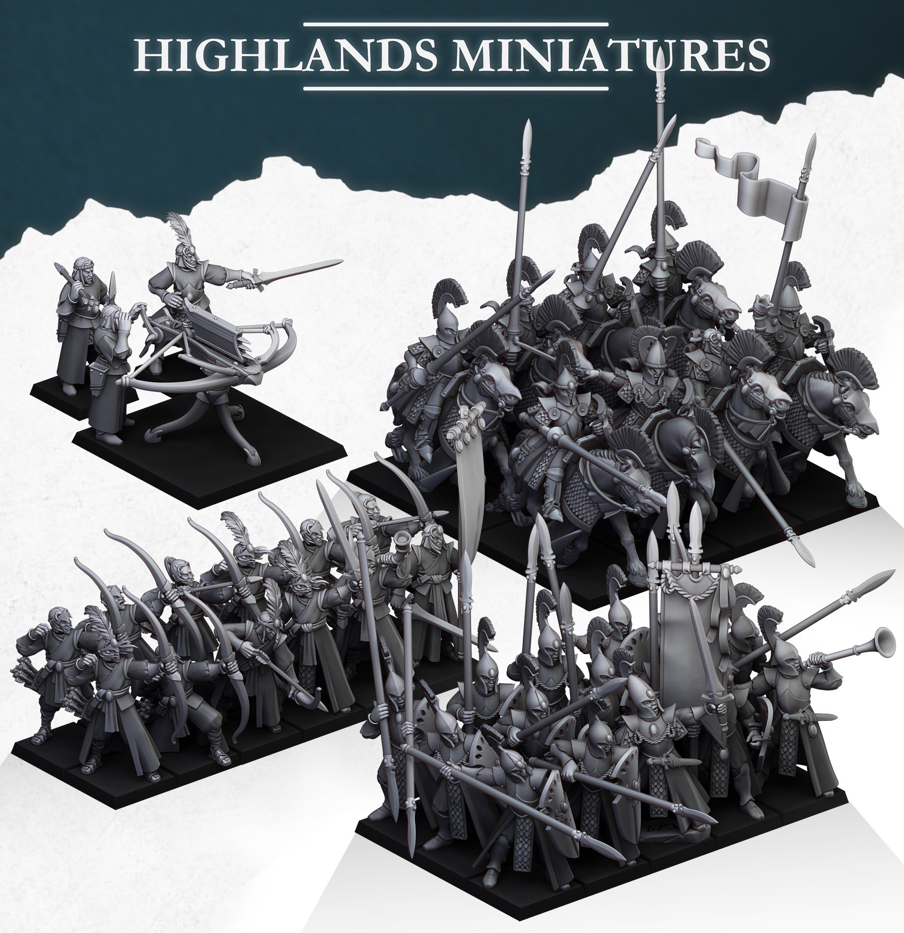 Review complet - Highlands Miniatures - Aegan Elves