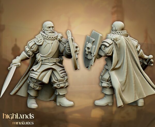 Sunland Imperial Hero - Highlands Miniatures - Capitaine de l'Empire