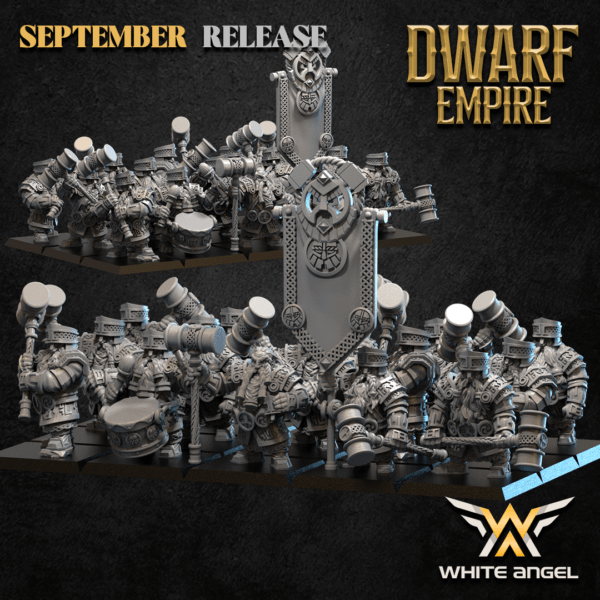 Ironhammer - Dwarf Empire - White Angel Miniatures - Marteliers