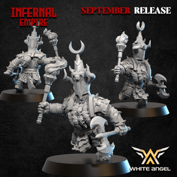 Infernal Commander - Infernal Empire - White Angel Miniatures