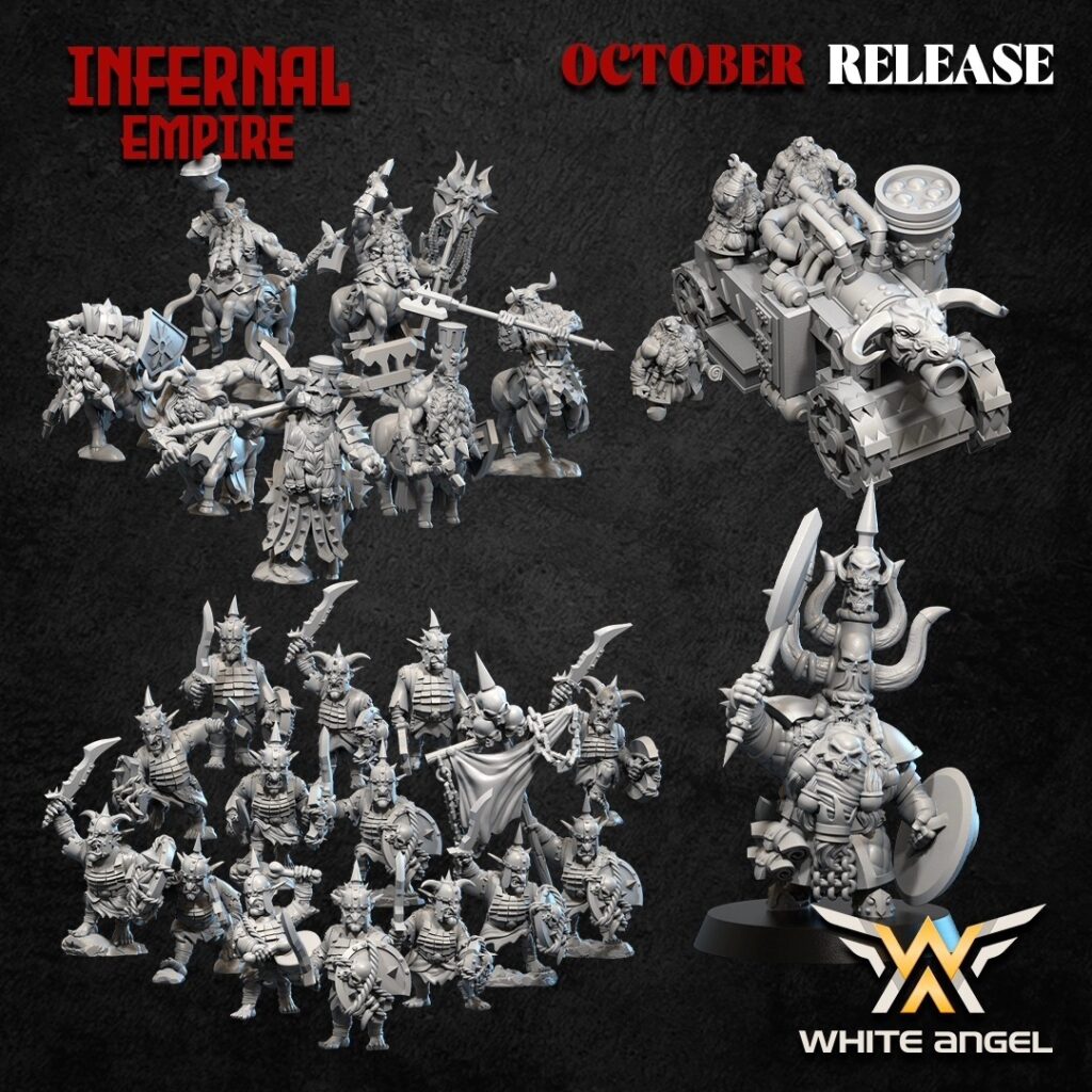 Preview Octobre - White Angel Miniatures - Infernal Empire