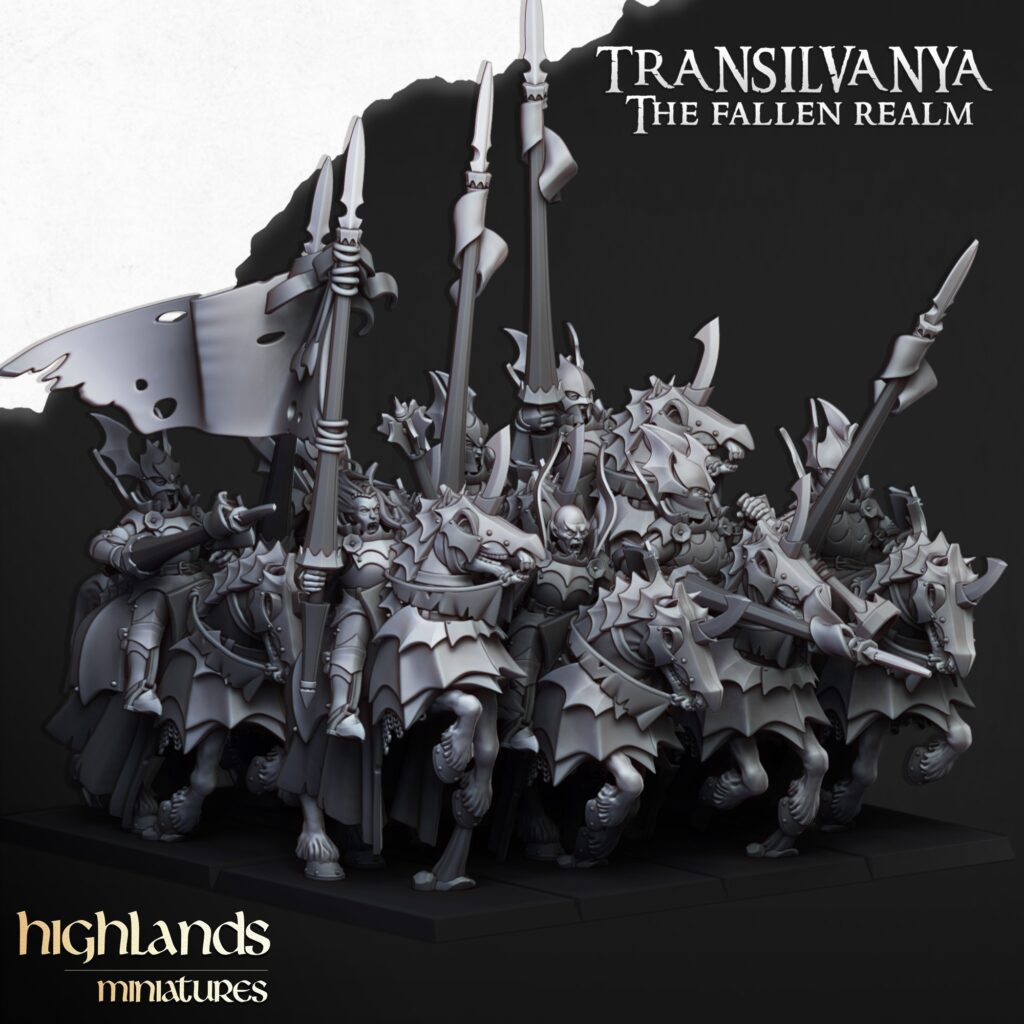 Vampire Knights - Highlands Miniatures - Chevaliers de Sang