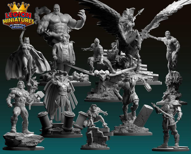 Octobre complet Legion Miniatures - MCP