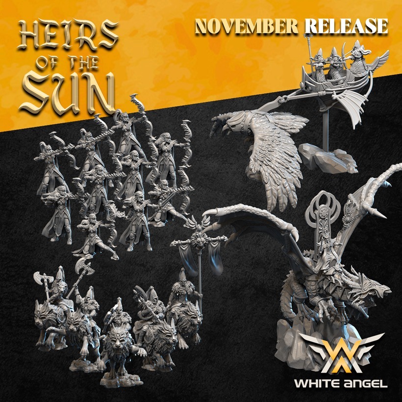 Heirs of the Sun - White Angel Miniatures