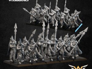 WOOD ELVES - FOREST GUARDIAN - Forest Warriors - White Angel Miniatures