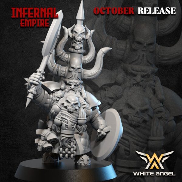 INFERNAL EMPIRE - INFERNAL KING - White Angel Miniatures