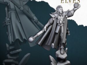 Aegean Elf Mage - Highlands Miniatures