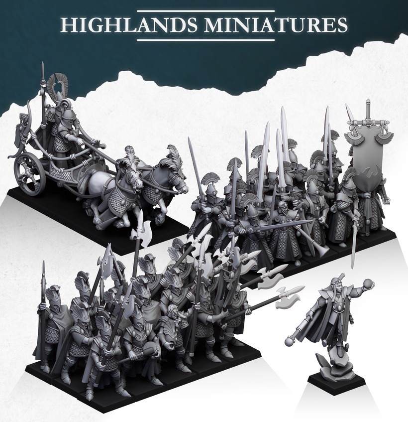 Novembre Highlands MIniatures Complet