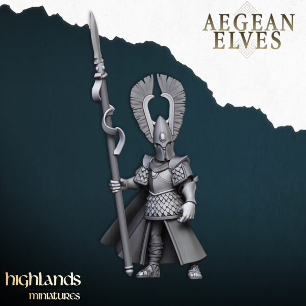 Aegean Elf Lord - Highlands Miniatures