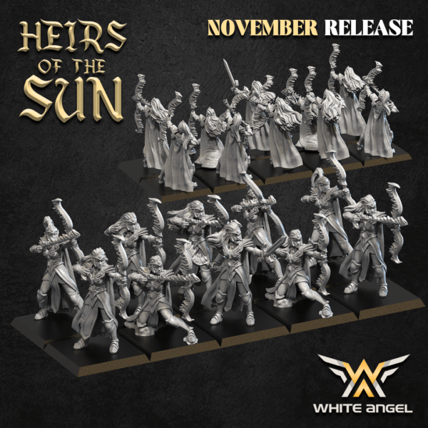 Sisters of the High Kingdom - White Angel Miniatures - Soeurs d'Avelorn