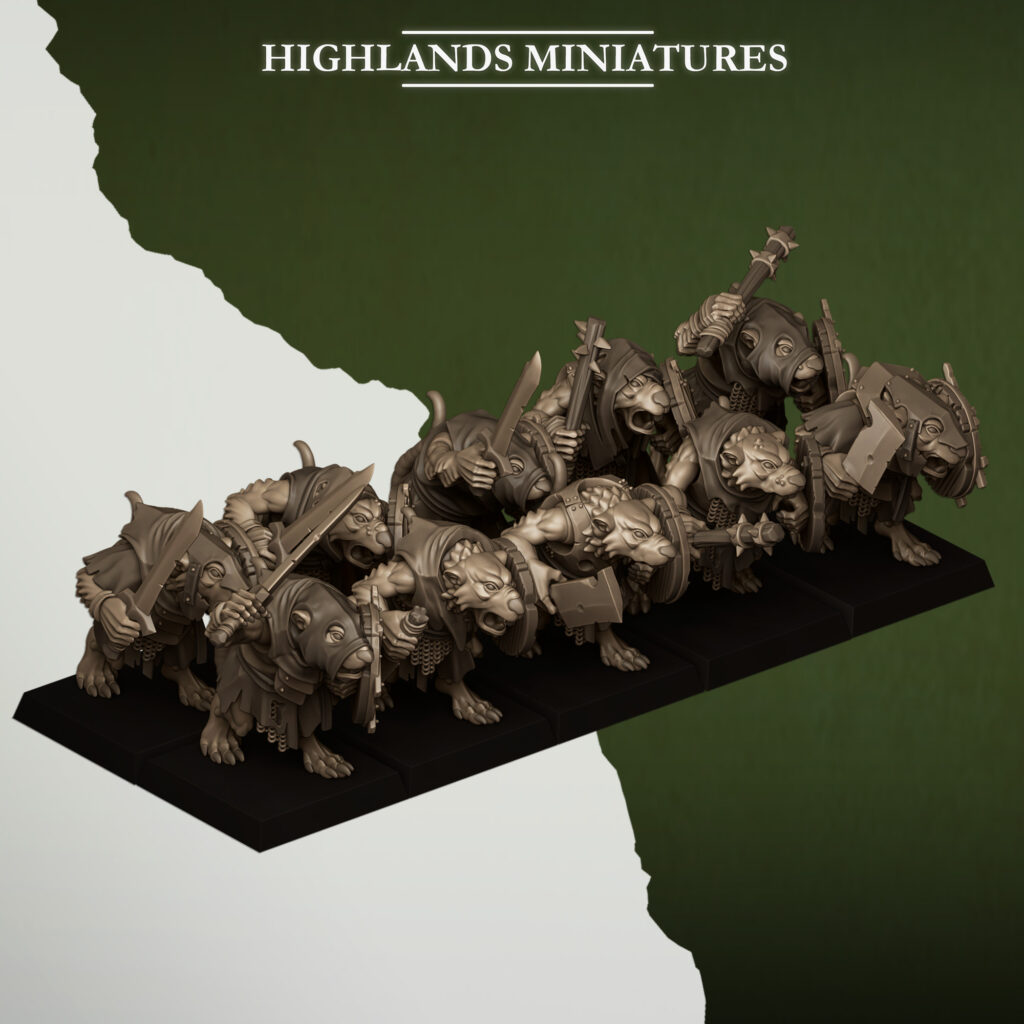 Sewer Rats Highlands Miniatures - Clan Rats