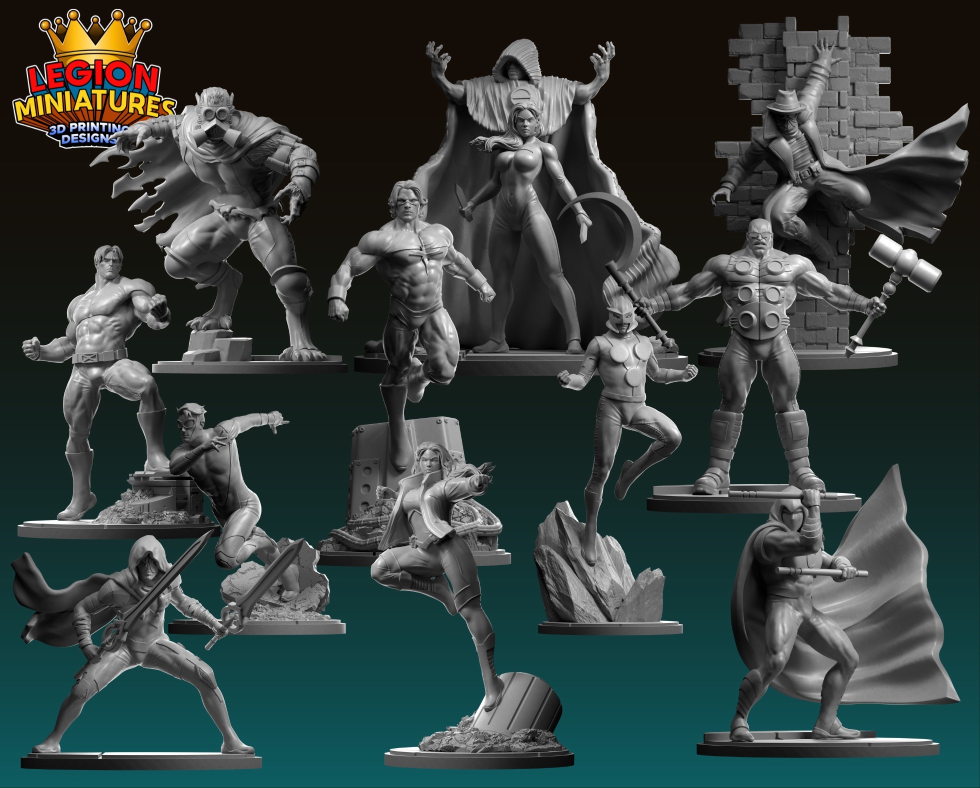 Legion Miniatures complet Janvier 2025