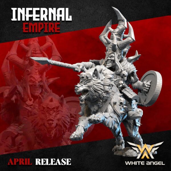 infernal goblin commander wolf mounted
