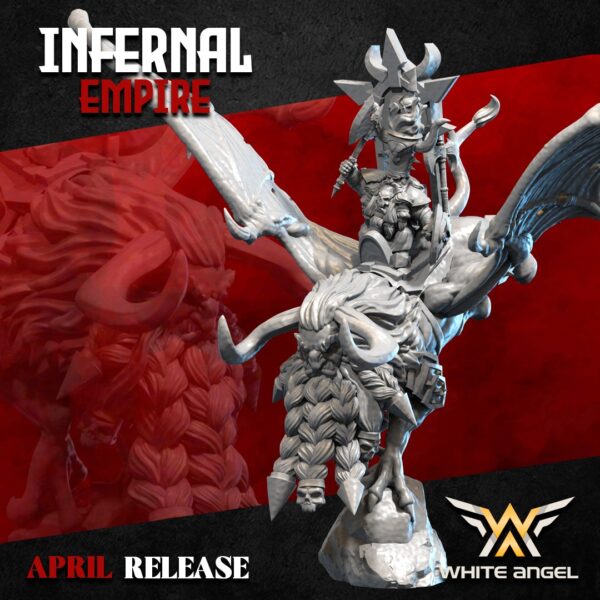 The Infernal God Mounted
